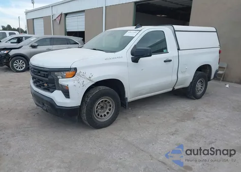 2023 Chevrolet Silverado 1500 2Wd Standard Bed Wt z USA, uszkodzony, nr VIN 3GCNAAEK8PG363848